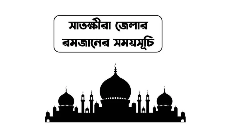 সাতক্ষীরা জেলার রমজানের সময়সূচি