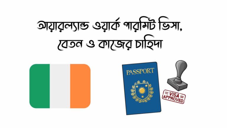 আয়ারল্যান্ড ওয়ার্ক পারমিট ভিসা, বেতন ও কাজের চাহিদা